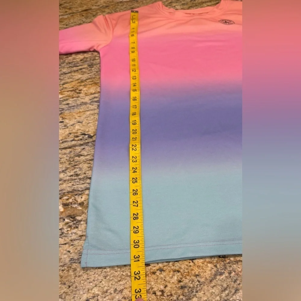 Converse Girls Size XL (13-15yrs) Colorful Terry Long Sleeve Shirt Dress